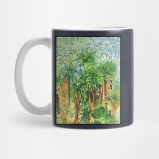 Ti Kouka Cabbage Trees Mug